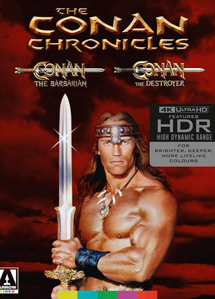 Conan Chronicles: Limited Edition (4K Ultra HD/Blu-ray) Conan The Barbarian / Conan The Destroyer
