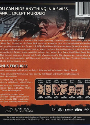 Swiss Conspiracy: Special Edition (Blu-ray)