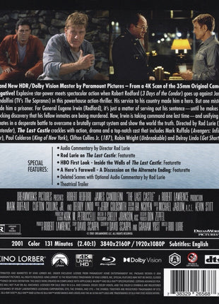 Last Castle (4K Ultra HD/Blu-ray)