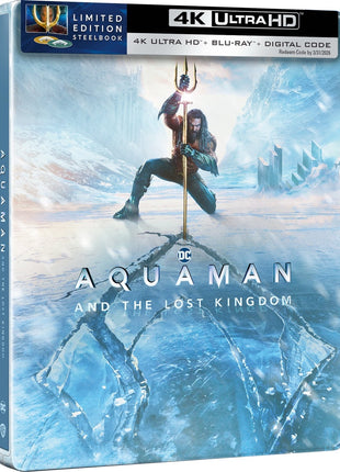 Aquaman And The Lost Kingdom: Limited Edition (4K Ultra HD/Blu-ray)(SteelBook)