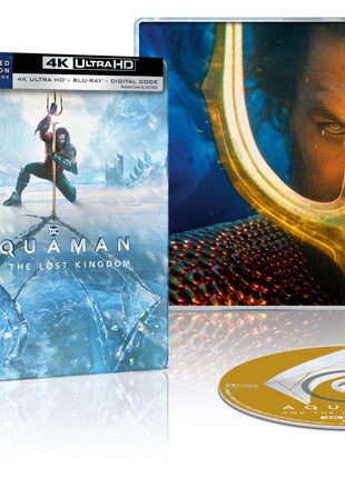Aquaman And The Lost Kingdom: Limited Edition (4K Ultra HD/Blu-ray)(SteelBook)