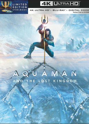 Aquaman And The Lost Kingdom: Limited Edition (4K Ultra HD/Blu-ray)(SteelBook)