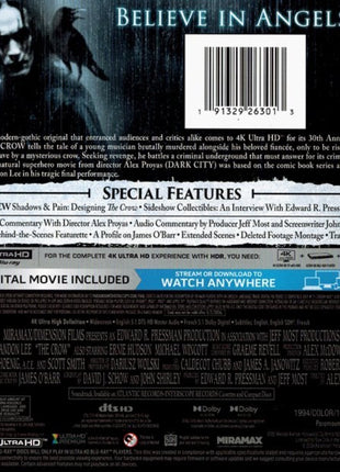 Crow: 30th Anniversary Edition (4K Ultra HD)