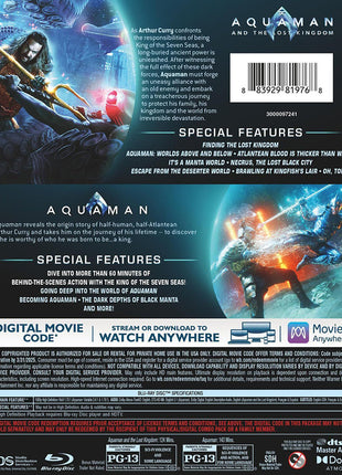 Aquaman 2-Film Collection (Blu-ray): Aquaman / Aquaman And The Lost Kingdom