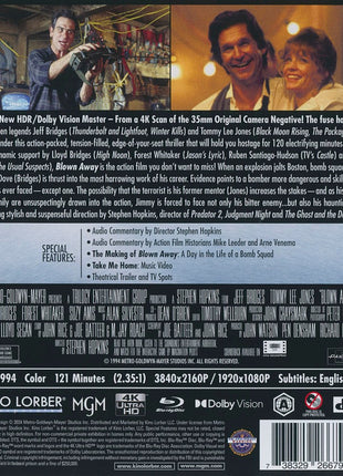 Blown Away: Special Edition (4K Ultra HD/Blu-ray)