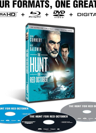 Hunt For Red October (4K Ultra HD/Blu-ray/DVD)