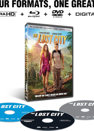 Lost City (2022)(4K Ultra HD/Blu-ray/DVD)