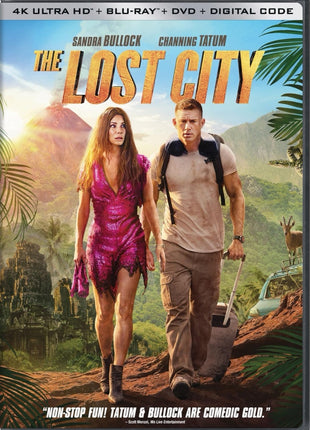 Lost City (2022)(4K Ultra HD/Blu-ray/DVD)