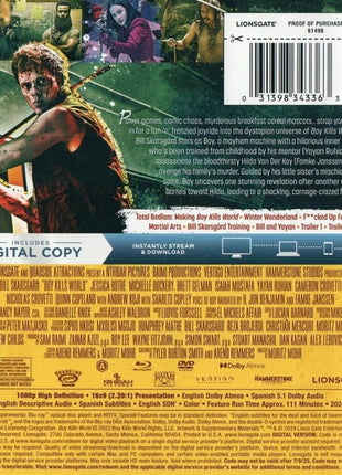 Boy Kills World (Blu-ray/DVD)
