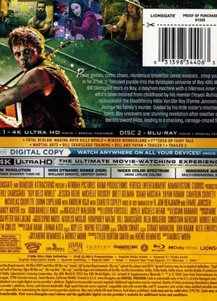Boy Kills World (4K Ultra HD/Blu-ray)