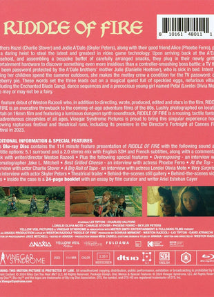 Riddle Of Fire (Blu-ray)