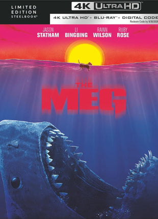 Meg: Limited Edition (4K Ultra HD/Blu-ray)(SteelBook)(RePackaged)