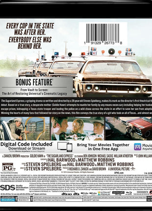 Sugarland Express (4K Ultra HD/Blu-ray)