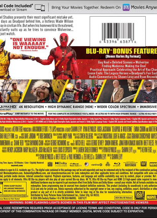 Deadpool & Wolverine (4K Ultra HD/Blu-ray)