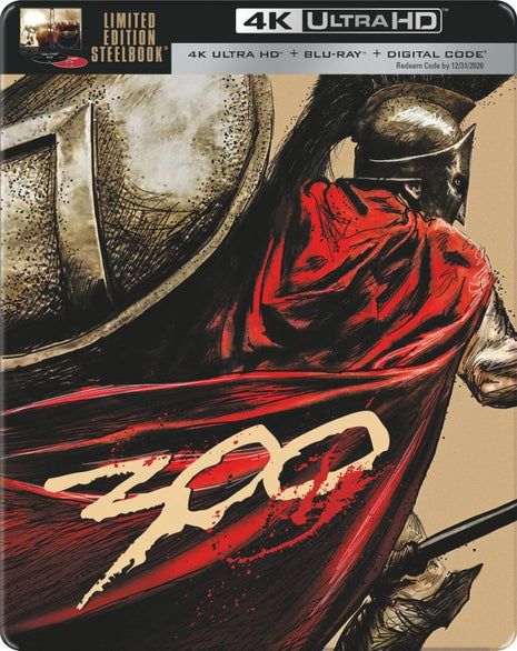300: Limited Edition (4K Ultra HD/Blu-ray)(SteelBook)(Reissue)