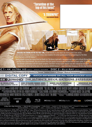Kill Bill Volume 2 (4K Ultra HD/Blu-ray)