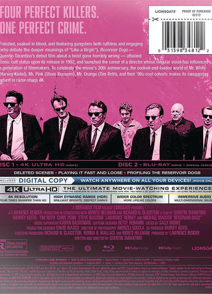 Reservoir Dogs: Mr. Pink Edition: Limited Edition (4K Ultra HD/Blu-ray)(SteelBook)