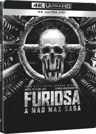 Furiosa: A Mad Max Saga: Black And Chrome Edition: Limited Edition (4K Ultra HD-UK)(SteelBook)