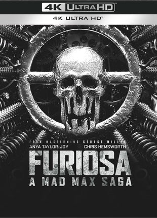 Furiosa: A Mad Max Saga: Black And Chrome Edition: Limited Edition (4K Ultra HD-UK)(SteelBook)
