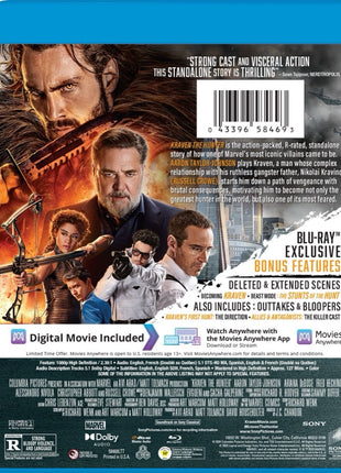 Kraven The Hunter (Blu-ray)