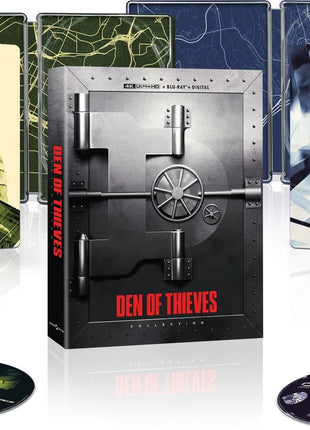 Den Of Thieves Collection: Limited Edition (4K Ultra HD/Blu-ray)(SteelBook): Den Of Thieves / Den Of Thieves 2: Pantera