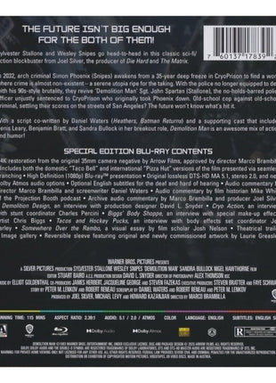 Demolition Man: Standard Edition (Blu-ray)