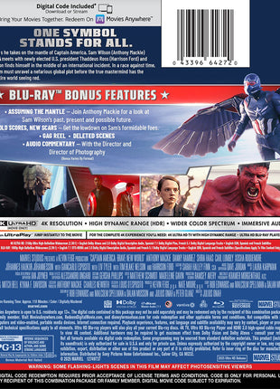 Captain America: Brave New World: Limited Edition (4K Ultra HD/Blu-ray)(SteelBook)