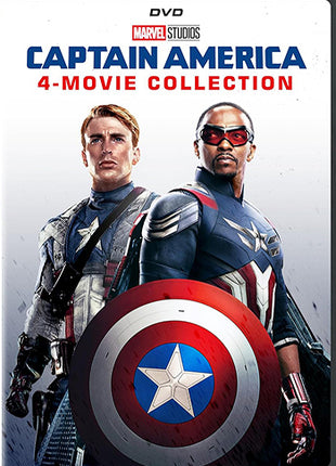 Captain America: 4-Movie Collection: Captain America: The First Avenger / Captain America: The Winter Soldier / Captain America: Civil War / Captain America: Brave New World