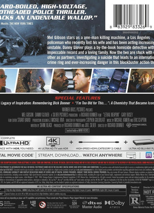 Lethal Weapon: Theatrical & Director's Cut (4K Ultra HD)
