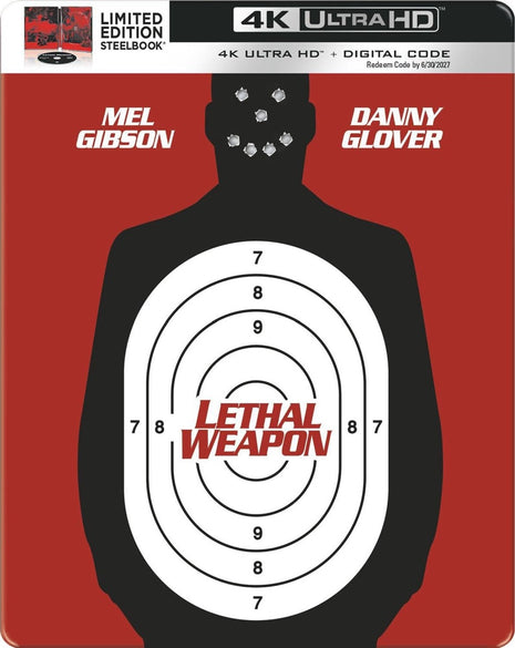 Lethal Weapon: Theatrical & Director's Cut: Limited Edition (4K Ultra HD)(SteelBook)