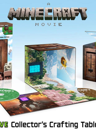 Minecraft Movie: Collector’s Crafting Table Limited Edition (Blu-ray/DVD)