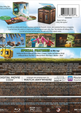 Minecraft Movie: Collector’s Crafting Table Limited Edition (Blu-ray/DVD)