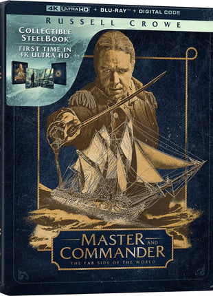 Master And Commander: The Far Side Of The World: Limited Edition (4K Ultra HD/Blu-ray)(SteelBook)