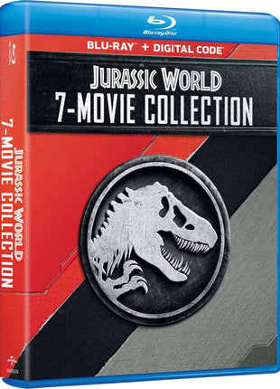 Jurassic World: 7-Movie Collection (Blu-ray): Jurassic Park / The Lost World: Jurassic Park / Jurassic Park III / Jurassic World / Fallen Kingdom / Dominion / Jurassic World Rebirth