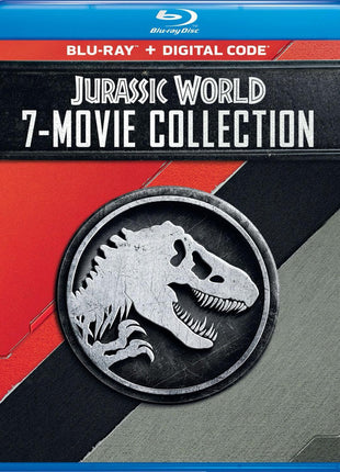 Jurassic World: 7-Movie Collection (Blu-ray): Jurassic Park / The Lost World: Jurassic Park / Jurassic Park III / Jurassic World / Fallen Kingdom / Dominion / Jurassic World Rebirth