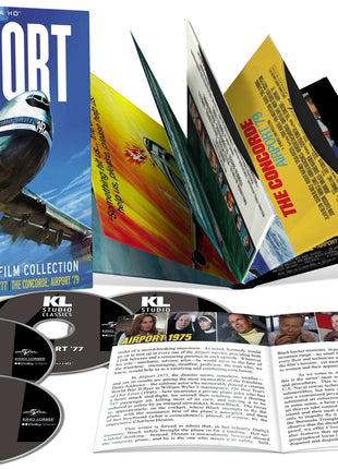 Airport: The Complete 4-Film Collection (4K Ultra HD): Airport / Airport 1975 / Airport '77 / The Concorde: Airport'79