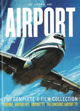 Airport: The Complete 4-Film Collection (4K Ultra HD): Airport / Airport 1975 / Airport '77 / The Concorde: Airport'79