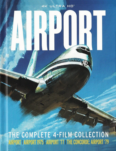 Airport: The Complete 4-Film Collection (4K Ultra HD): Airport / Airport 1975 / Airport '77 / The Concorde: Airport'79