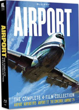 Airport: The Complete 4-Film Collection (Blu-ray): Airport / Airport 1975 / Airport '77 / The Concorde: Airport'79
