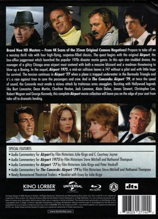 Airport: The Complete 4-Film Collection (Blu-ray): Airport / Airport 1975 / Airport '77 / The Concorde: Airport'79