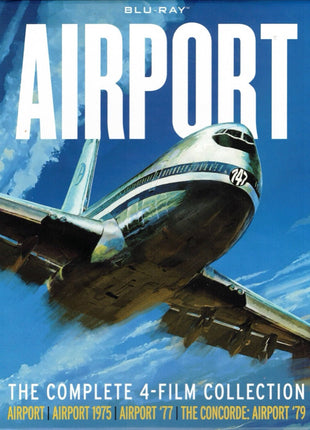 Airport: The Complete 4-Film Collection (Blu-ray): Airport / Airport 1975 / Airport '77 / The Concorde: Airport'79