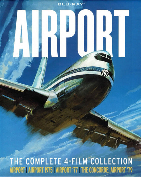 Airport: The Complete 4-Film Collection (Blu-ray): Airport / Airport 1975 / Airport '77 / The Concorde: Airport'79
