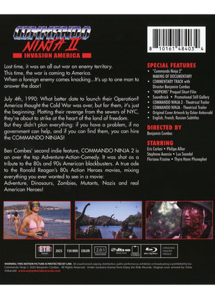 Commando Ninja 2: Invasion America (Blu-ray)
