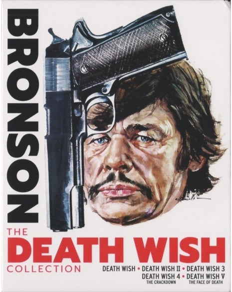 Death Wish Collection (Blu-ray): Death Wish / Death Wish 2 / Death Wish 3 / Death Wish 4: The Crackdown / Death Wish V: The Face Of Death
