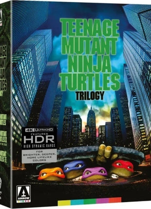 Teenage Mutant Ninja Turtles Trilogy: Limited Edition (4K Ultra HD): Teenage Mutant Ninja Turtles / Teenage Mutant Ninja Turtles II: Secret Of The Ooze / Teenage Mutant Ninja Turtles III