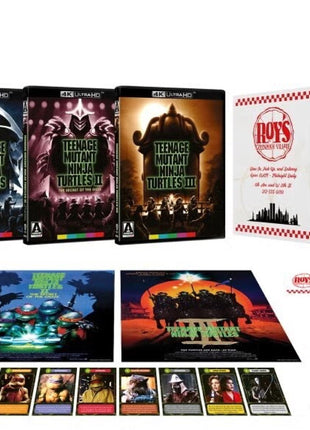 Teenage Mutant Ninja Turtles Trilogy: Limited Edition (4K Ultra HD): Teenage Mutant Ninja Turtles / Teenage Mutant Ninja Turtles II: Secret Of The Ooze / Teenage Mutant Ninja Turtles III