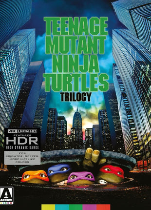 Teenage Mutant Ninja Turtles Trilogy: Limited Edition (4K Ultra HD): Teenage Mutant Ninja Turtles / Teenage Mutant Ninja Turtles II: Secret Of The Ooze / Teenage Mutant Ninja Turtles III