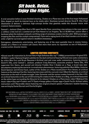 Snakes On A Plane: Limited Edition (Blu-ray)