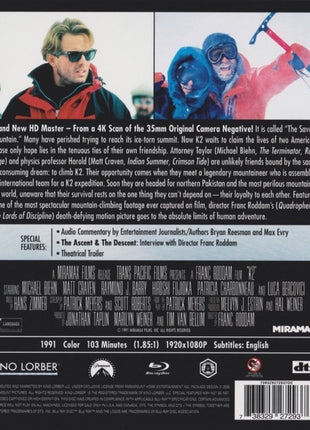 K2: Special Edition (Blu-ray)