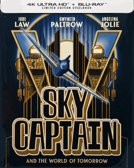Sky Captain And The World Of Tomorrow: Limited Edition (4K Ultra HD/Blu-ray)(SteelBook)
